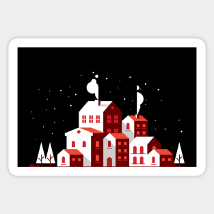 Winter Scene Sticker